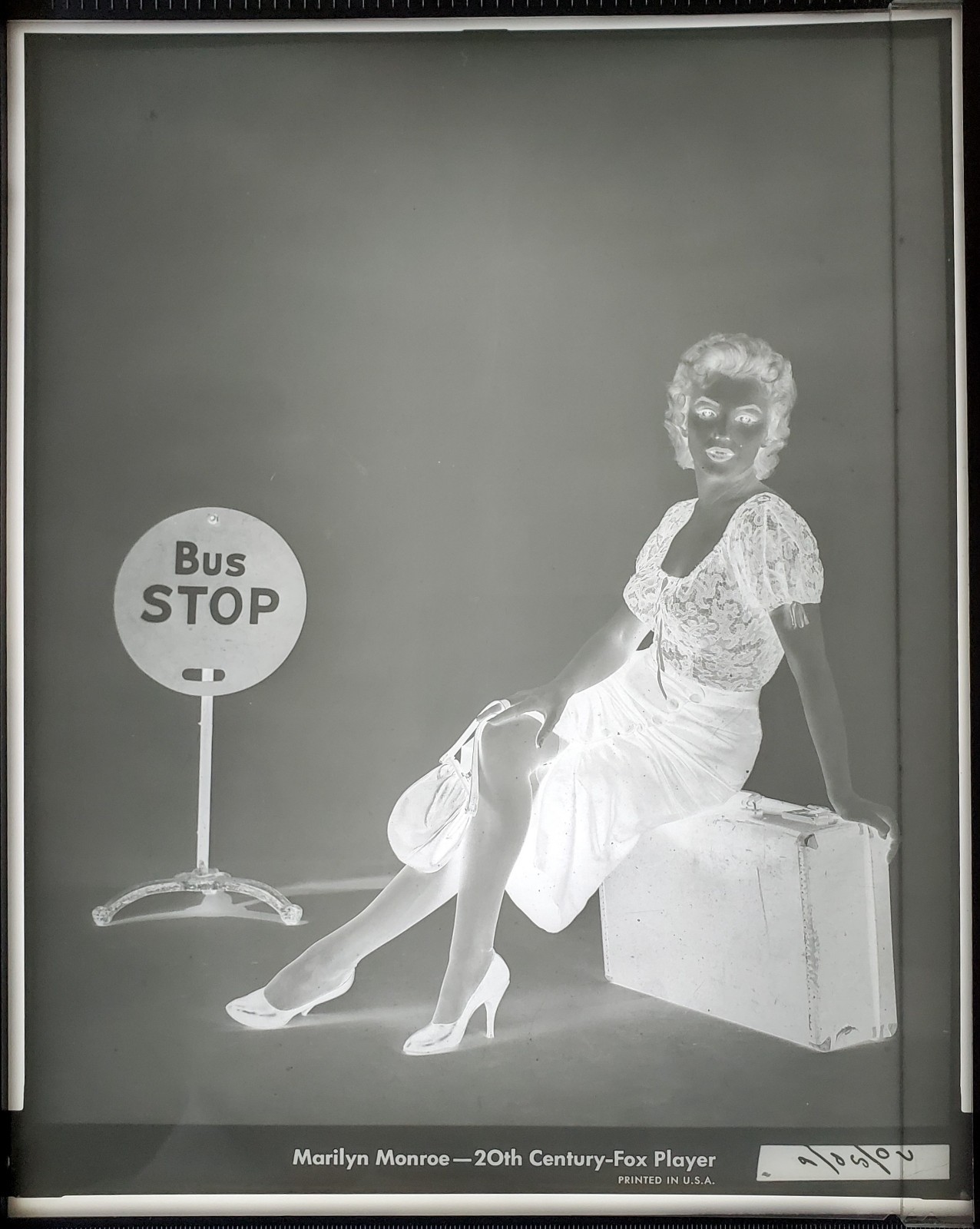 1956 Marilyn Monroe Bus Stop 20th Century Fox Wardrobe Hollywood 8x10 Negative 1956 Marilyn Monroe Bus Stop 20th Century Fox Wardrobe Hollywood 8x10 Negative
