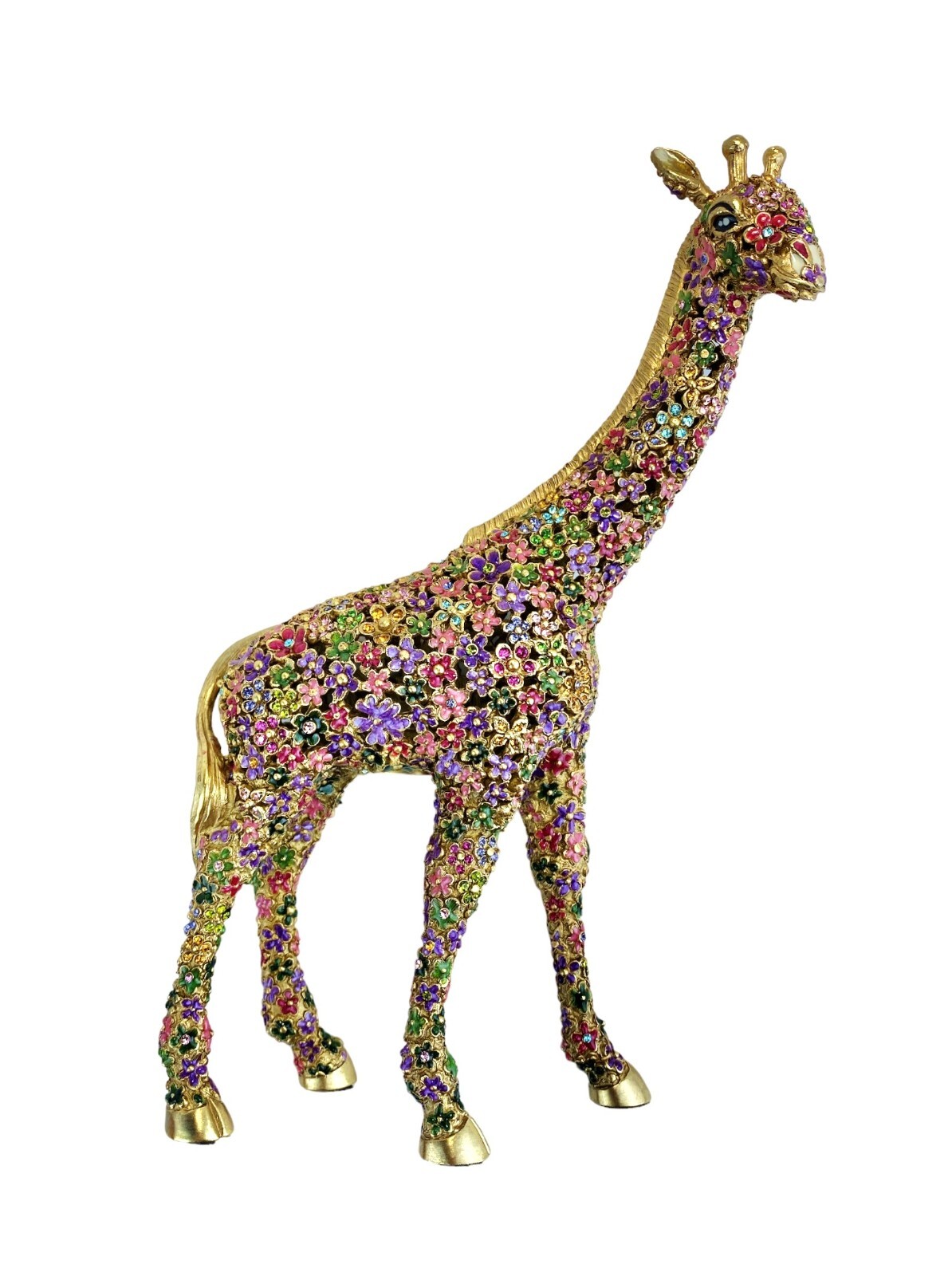 JAY STRONGWATER RARE MILLE FIORI GOODWIN GIRAFFE LTD EDITION 350 NEW NO BOX USA JAY STRONGWATER RARE MILLE FIORI GOODWIN GIRAFFE LTD EDITION 350 NEW NO BOX USA