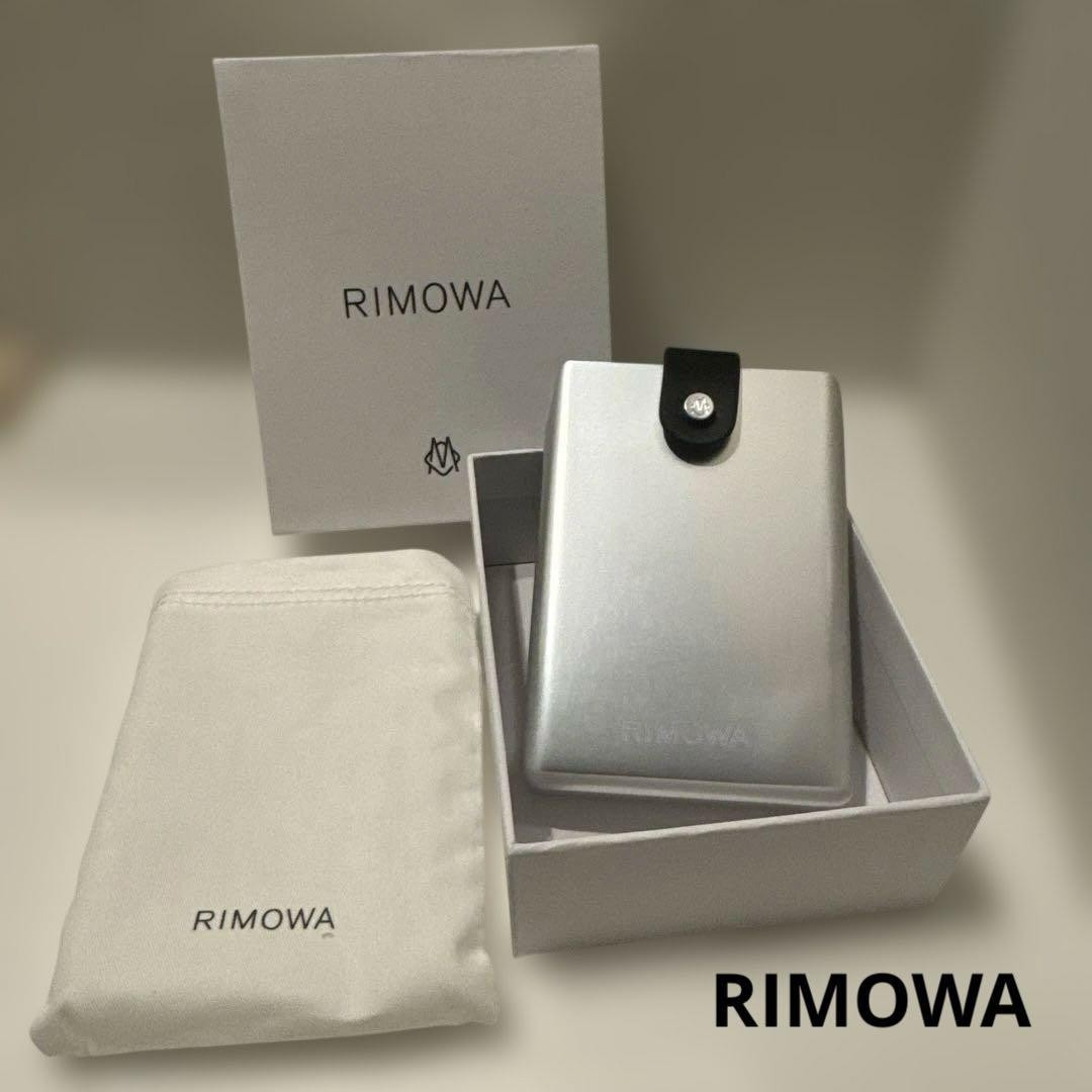 RIMOWA Suitcase-Grade Aluminum Case Playing Cards Set Unused Not For Sale Rare