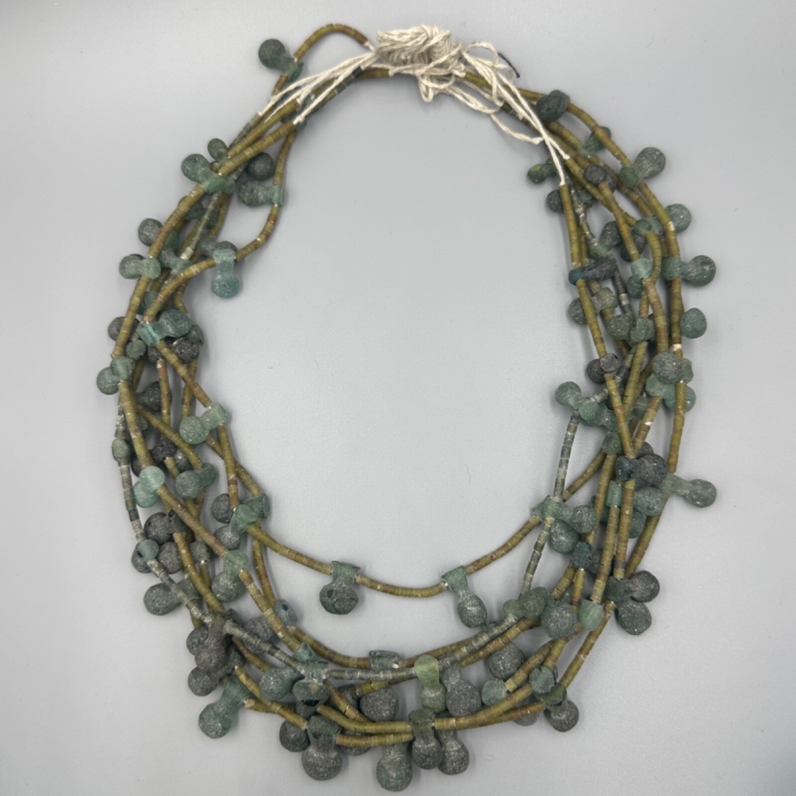 Beautiful Set Of Genuine Ancient Roman Glass Necklace - Multiple Strings