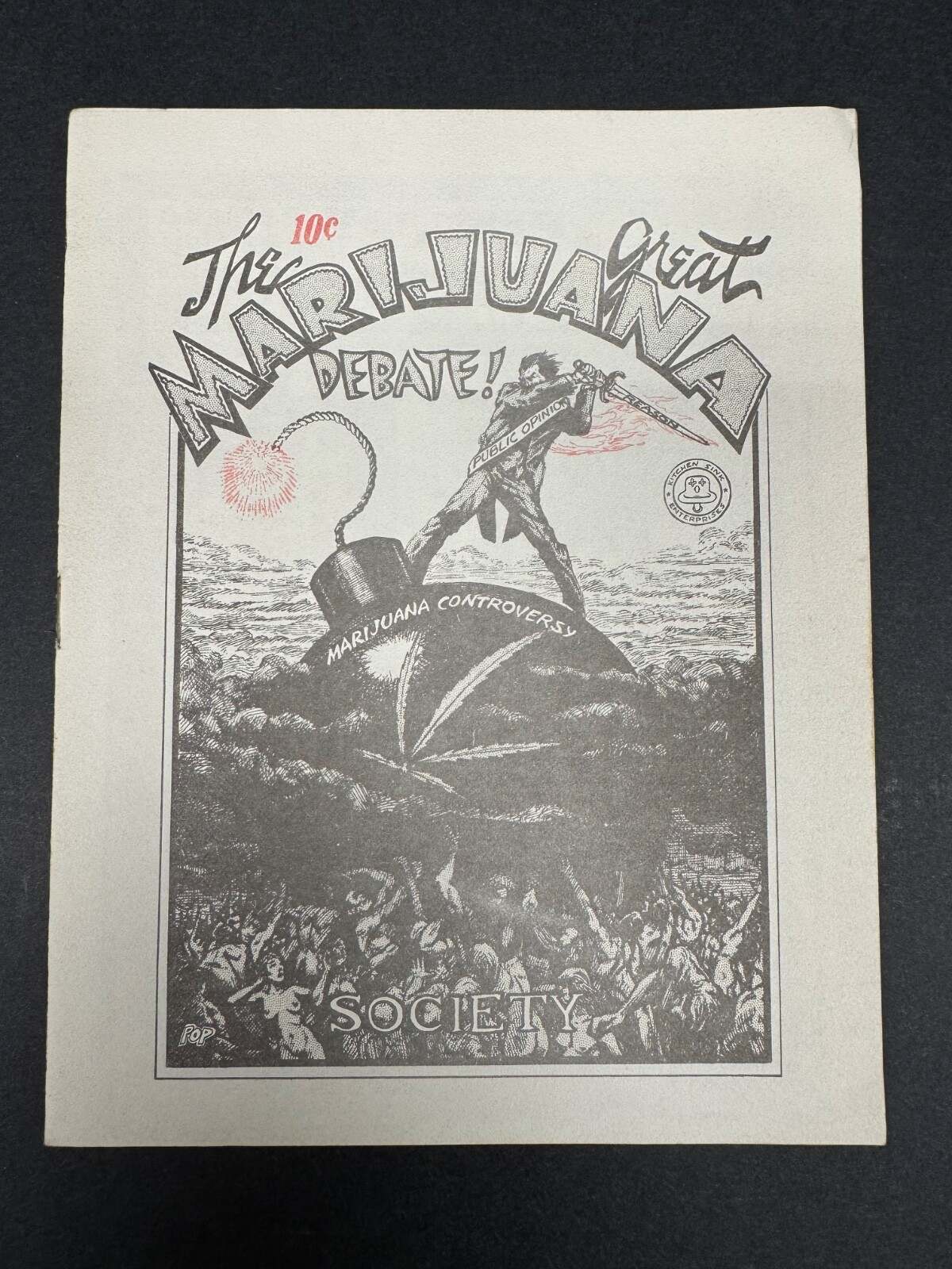 Great Marijuana Debate Kitchen Sink Ultra Rare Grail Underground Comix Great Marijuana Debate Kitchen Sink Ultra Rare Grail Underground Comix