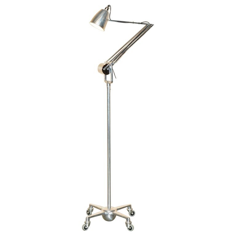 STUNNING ORIGINAL CIRCA 1950'S HANDRILL & HORSTMANN COUNTERPOISE FLOOR LAMP STUNNING ORIGINAL CIRCA 1950'S HANDRILL & HORSTMANN COUNTERPOISE FLOOR LAMP