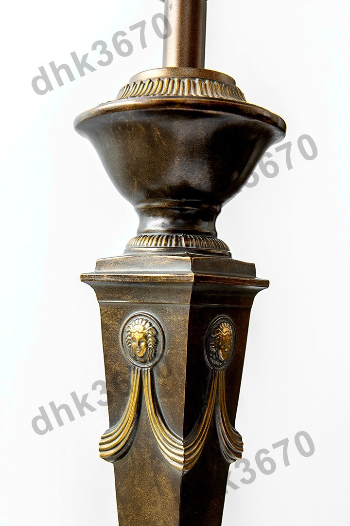 Gianni Versace Neoclassical Medusa lamp rare Bronze Italy Corinthian column Gianni Versace Neoclassical Medusa lamp rare Bronze Italy Corinthian column