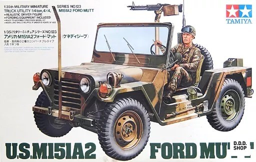 Model Kit 1/35 US M151A2 Ford Mutt Kennedy Jeep Military Miniature Display Model Kit 1/35 US M151A2 Ford Mutt Kennedy Jeep Military Miniature Display