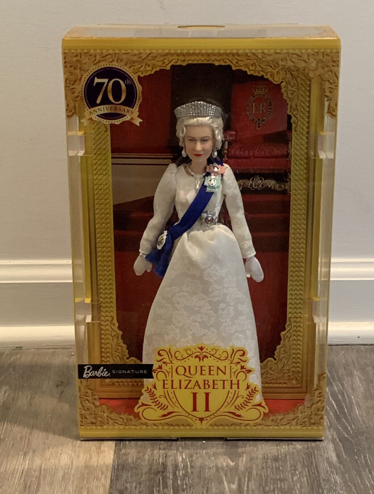 Most Expensive Barbie Signature Queen Elizabeth II Platinum Doll On The Internet