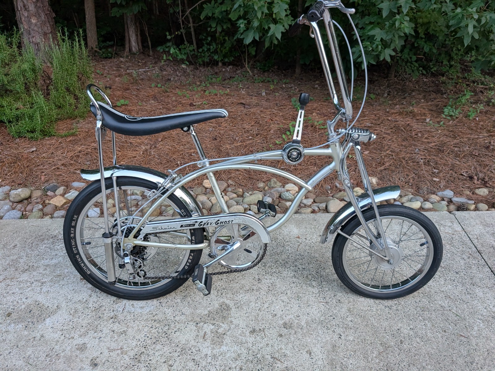 SCHWINN 1971 GREY GHOST KRATE Bicycle 5 speed STINGRAY 20 inch Bike ORIGINAL SCHWINN 1971 GREY GHOST KRATE Bicycle 5 speed STINGRAY 20 inch Bike ORIGINAL