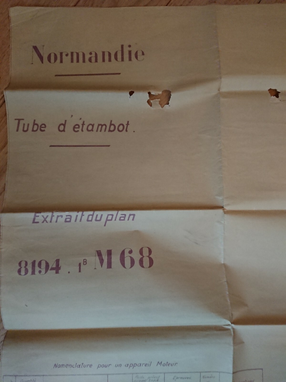 French Line CGT SS Normandie Original Construction Plan French Line CGT SS Normandie Original Construction Plan