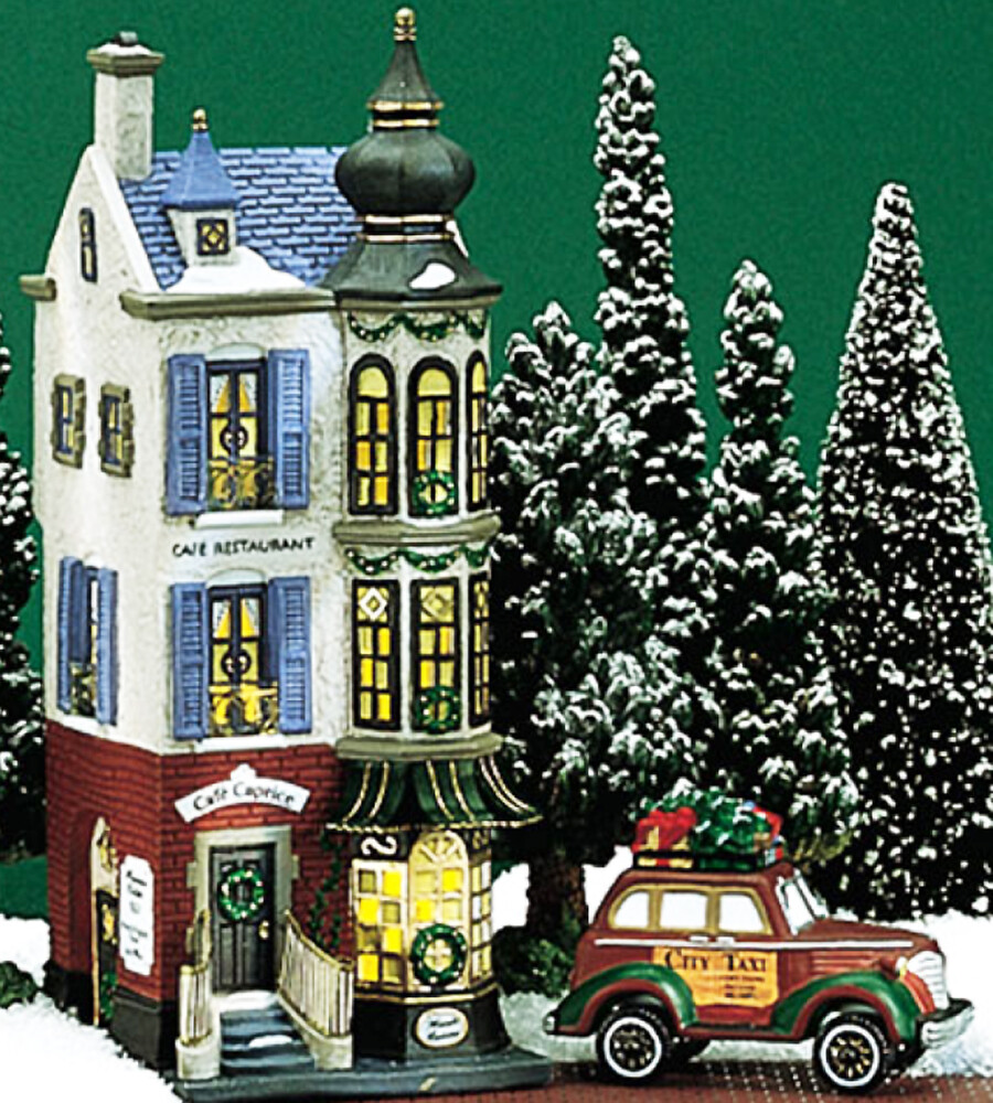 Department 56 Cafe Caprice French Restaurant 56.58882 NEW IN BOX made in China Department 56 Cafe Caprice French Restaurant 56.58882 NEW IN BOX made in China