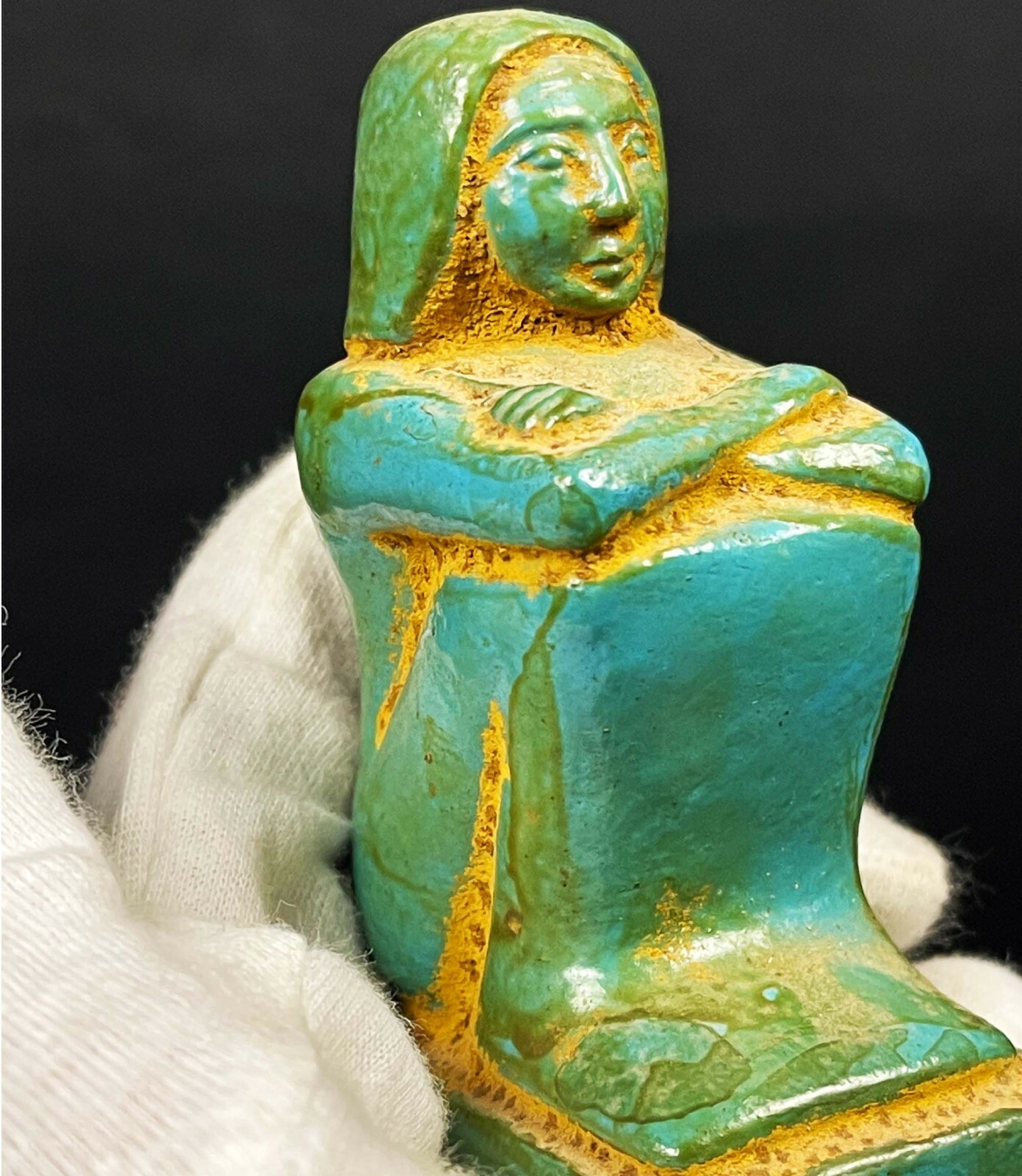 The smallest Ancient Egyptian scribe hand made