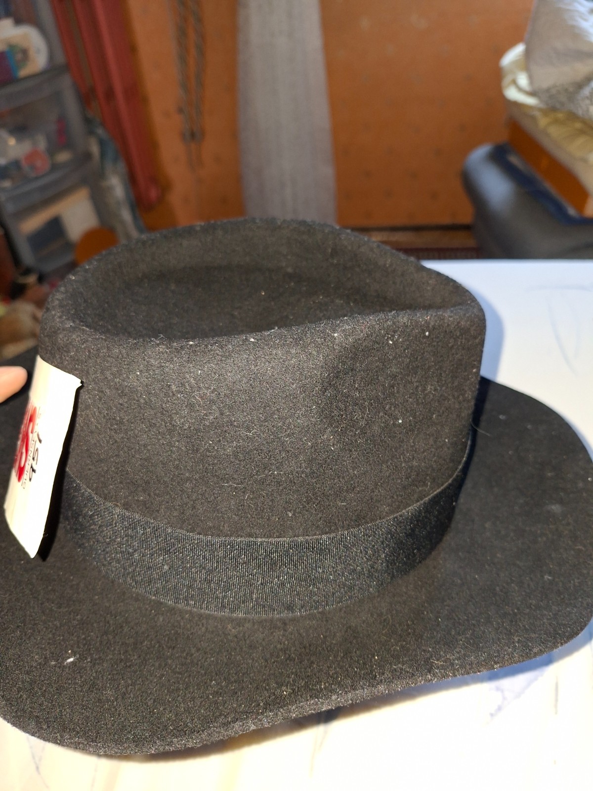 Michael Jackson Worn Fedora Hat Dangerous Tour 1992 Guernsey's COA