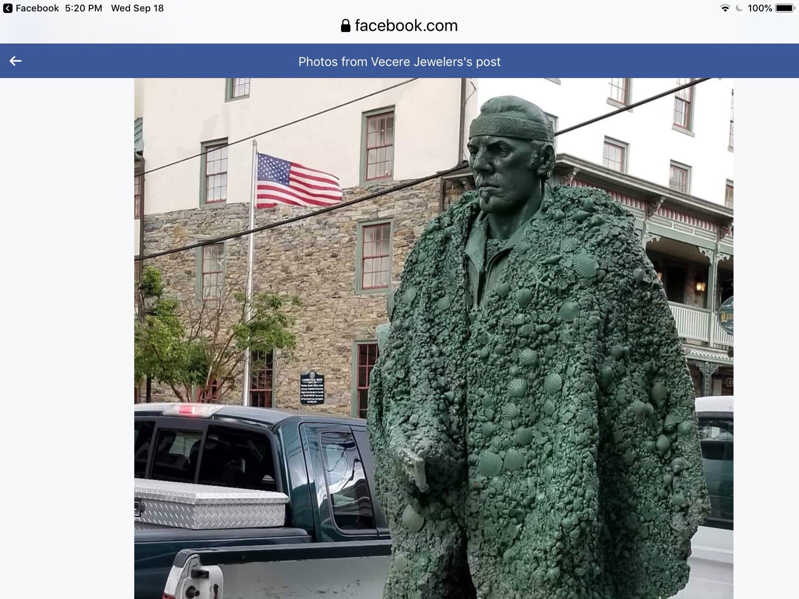 Life-Size Sculpture Of Bruce Springsteen Fiberglass With Bronze Patina signed... Life-Size Sculpture Of Bruce Springsteen Fiberglass With Bronze Patina signed...