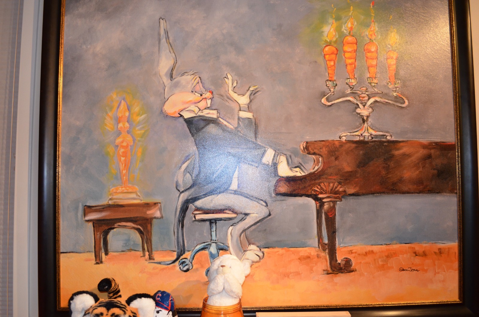Bugs Bunny at the Piano 2001 last hand-signed Chuck Jones Artist Proof AP 31 Bugs Bunny at the Piano 2001 last hand-signed Chuck Jones Artist Proof AP 31