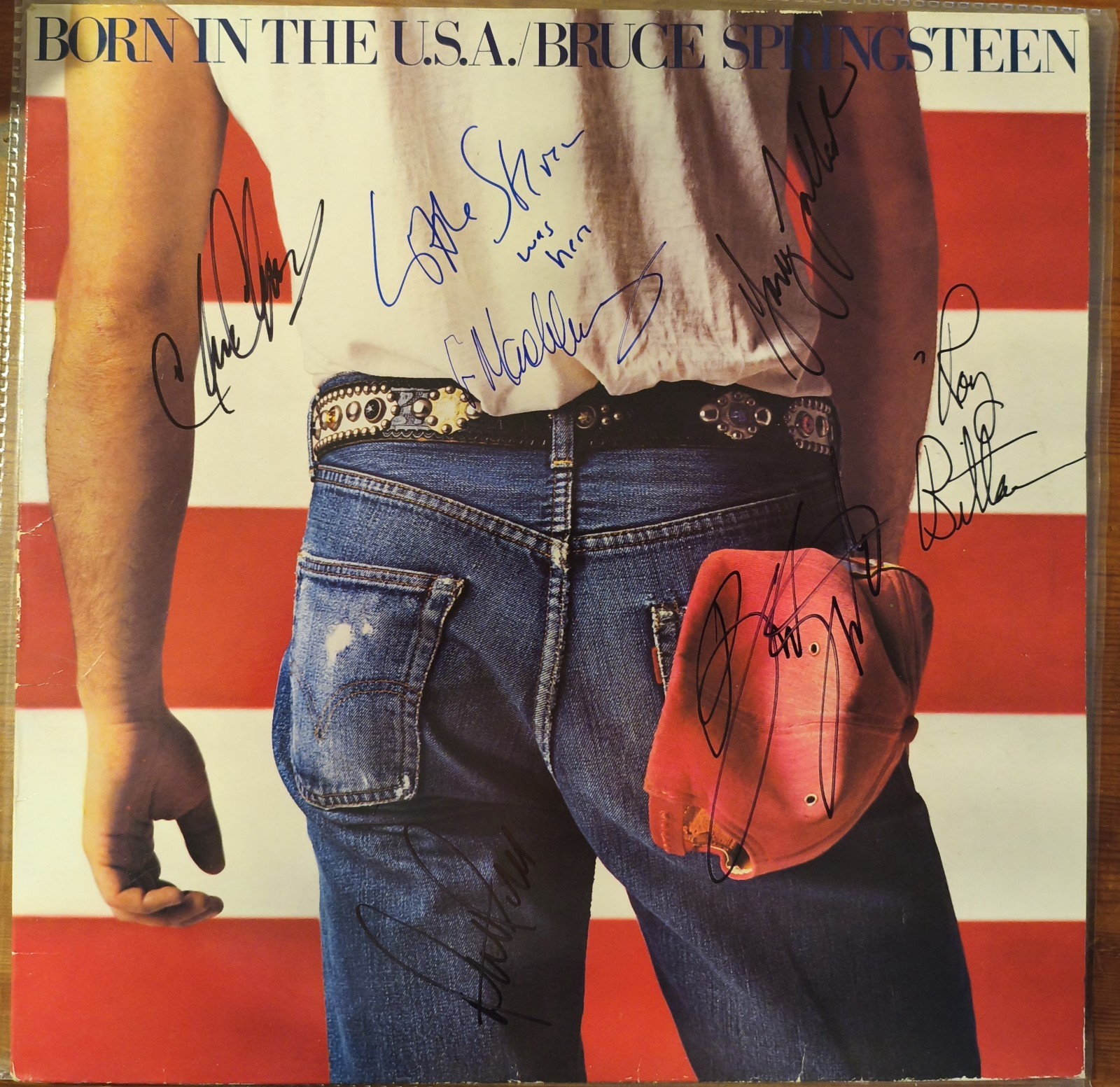 Bruce Springsteen E-Street Band Original Autograph Personally Collected