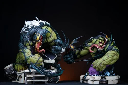 FM Studio Venomized Hulk 1/4 Resin Statue Have Substitute Bust FM Studio Venomized Hulk 1/4 Resin Statue Have Substitute Bust