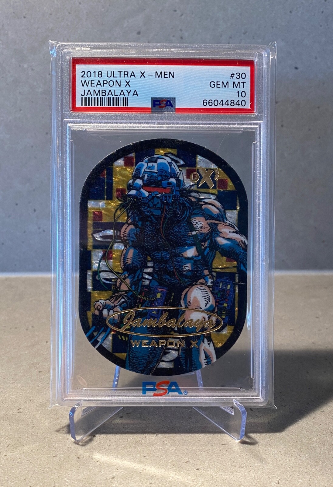 2018 Ultra X-Men Jambalaya WEAPON X PSA 10