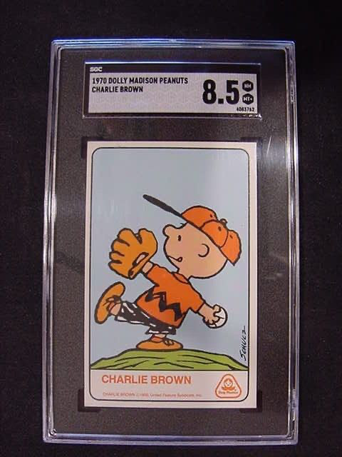 ⚾️ 1970 Dolly Madison CHARLIE BROWN Rookie Card Peanuts PSA SGC 8.5 HIGHEST 1/1 ⚾️ 1970 Dolly Madison CHARLIE BROWN Rookie Card Peanuts PSA SGC 8.5 HIGHEST 1/1