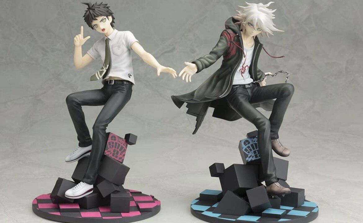 Super Danganronpa 2 Nagito Komaeda Hajime Hinata ARTFX J Kotobukiya AnimeFigure Super Danganronpa 2 Nagito Komaeda Hajime Hinata ARTFX J Kotobukiya AnimeFigure