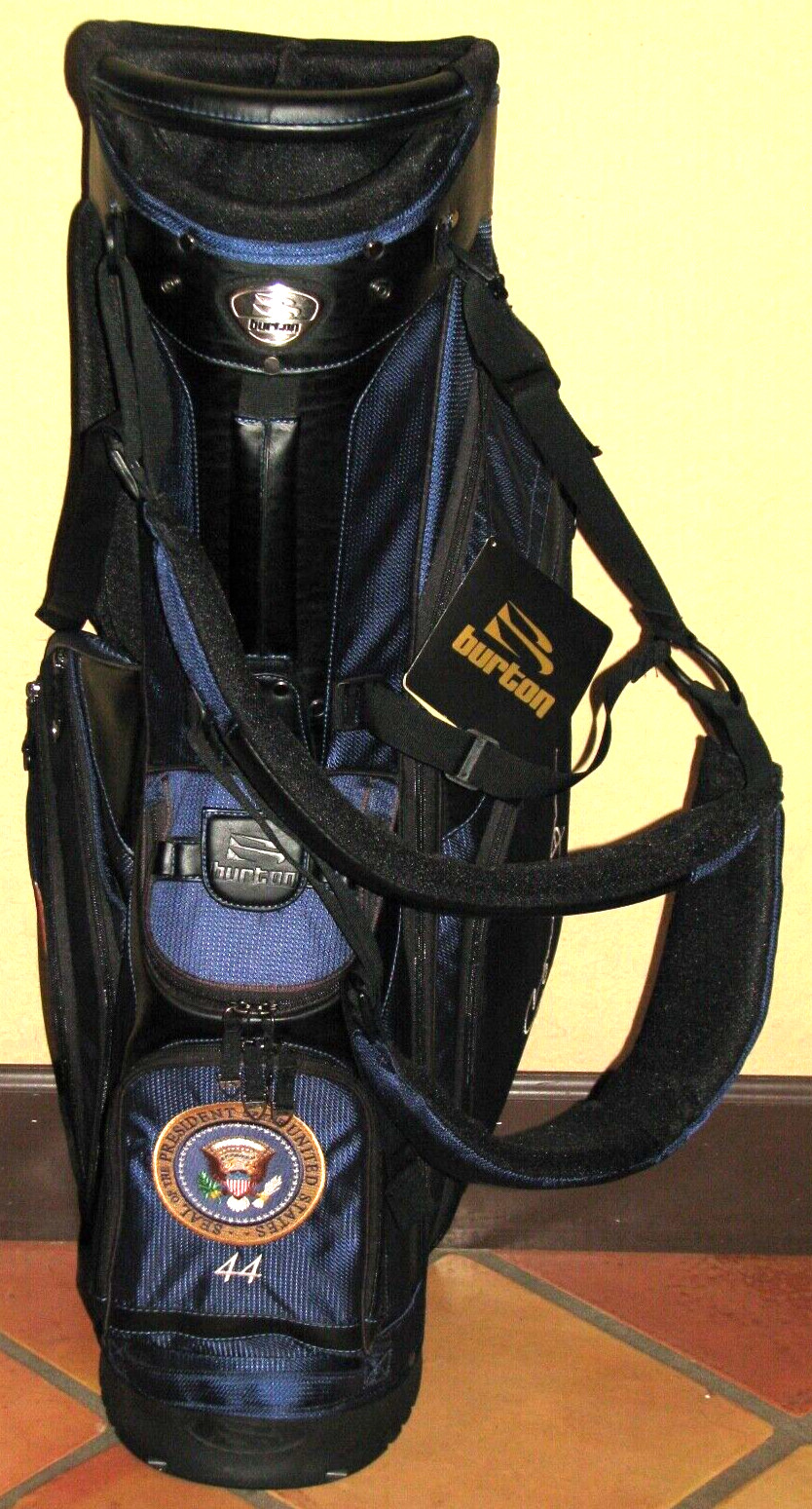 Barack Obama Signature Golf Stand Bag, 44th President Barack Obama Signature Golf Stand Bag, 44th President