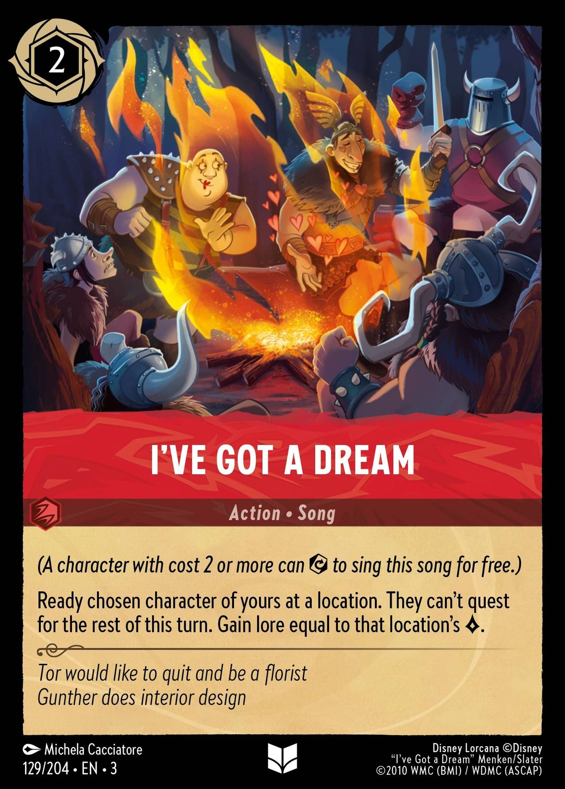 I've Got a Dream - FOIL - Into the Inklands - Lorcana TCG I've Got a Dream - FOIL - Into the Inklands - Lorcana TCG