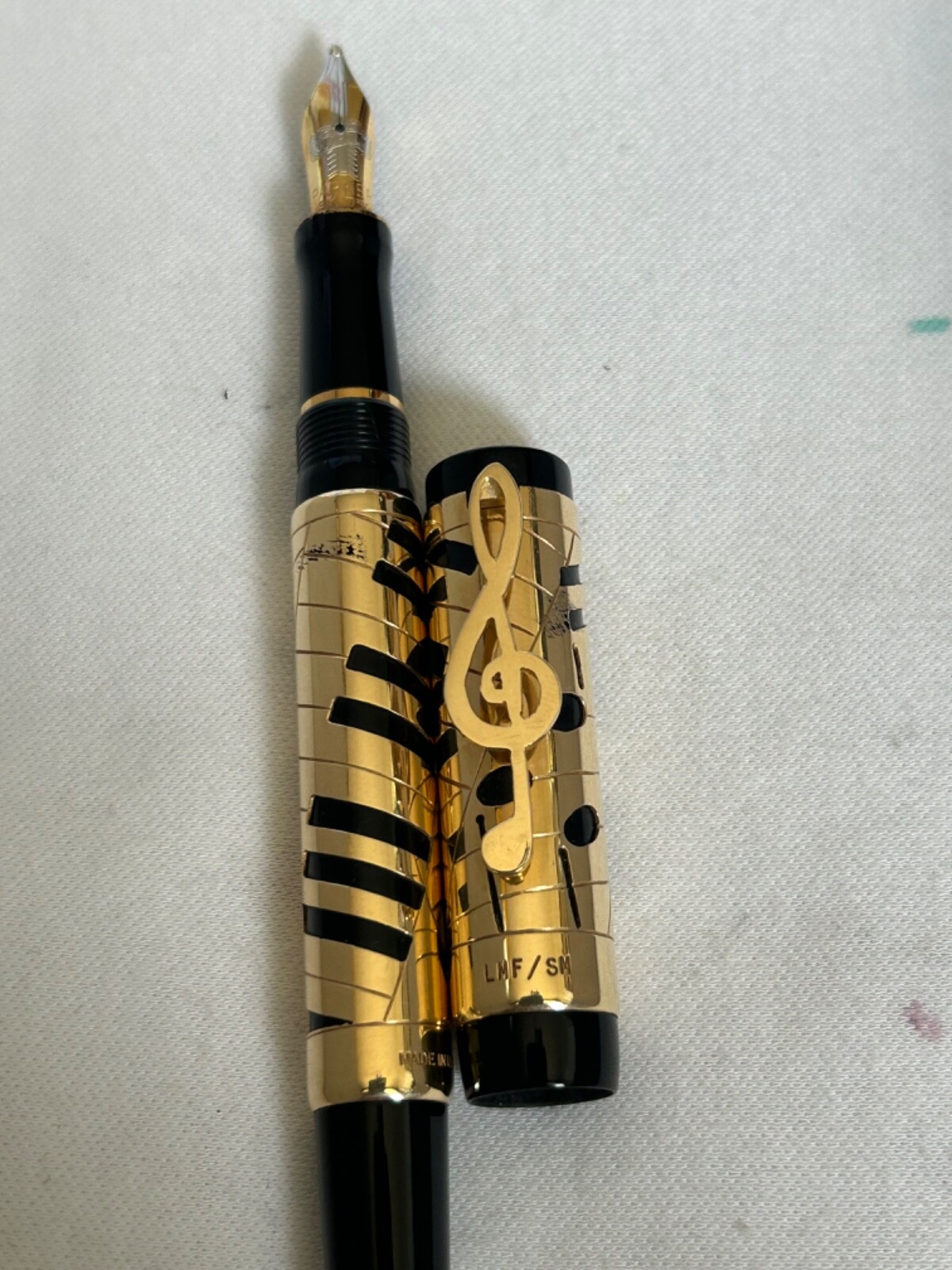 Parker Duofold Solid 14K Gold overlay, LE of 18 Pieces, by Michael Fultz-Rare