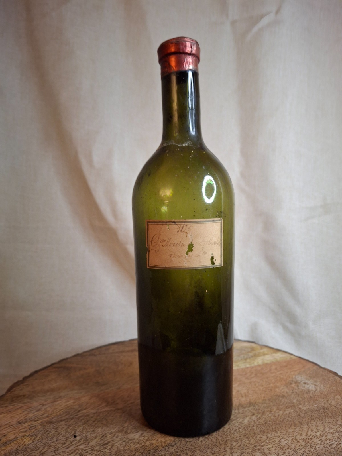 Rare Private Reserve Château Mouton Rothschild Empty Bottle 1945 Victory Vintage Rare Private Reserve Château Mouton Rothschild Empty Bottle 1945 Victory Vintage