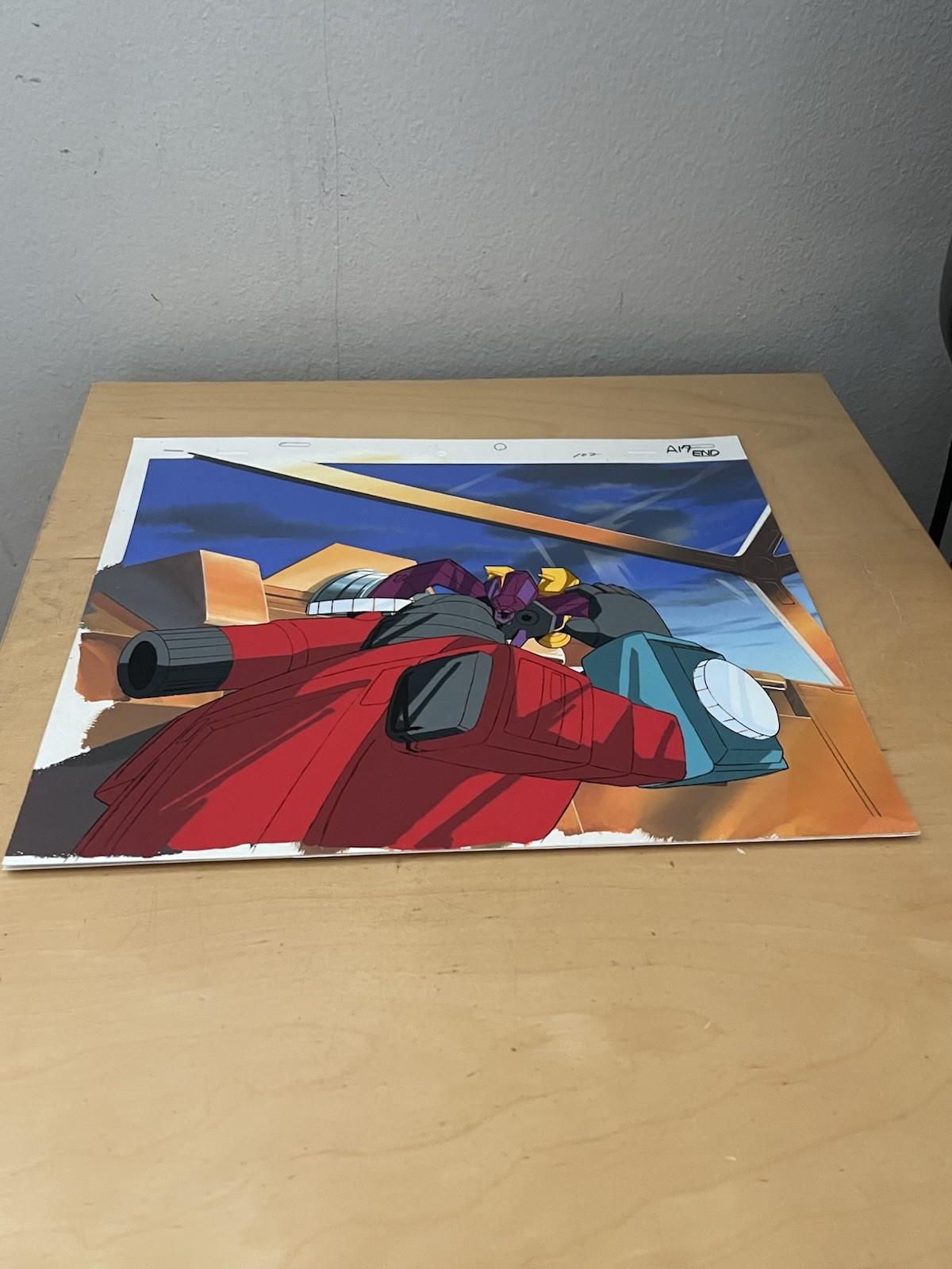 Transformers Original Production Master Cels w Background G1 Ratbat Perceptor Transformers Original Production Master Cels w Background G1 Ratbat Perceptor