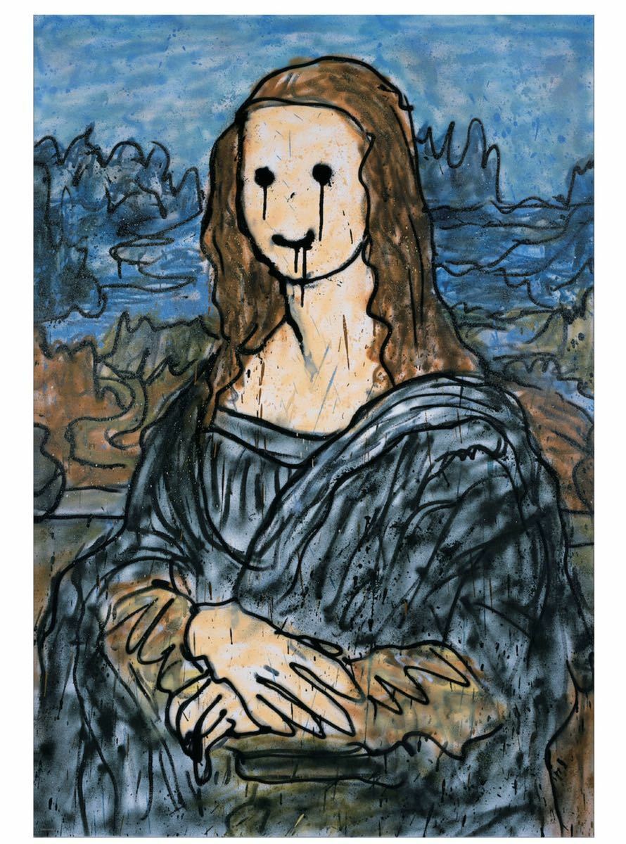 Madsaki Mona Lisa 3P Inspired by Leonardo da Vinci kaikai kiki Takashi Murakami Madsaki Mona Lisa 3P Inspired by Leonardo da Vinci kaikai kiki Takashi Murakami