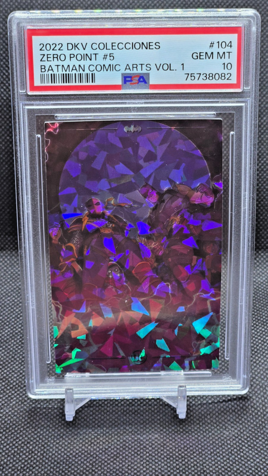 🔥POP 1 PSA 10 – ONLY GEM MINT COPY KNOWN🔥 Batman/Fortnite: Zero Point #5 Holo