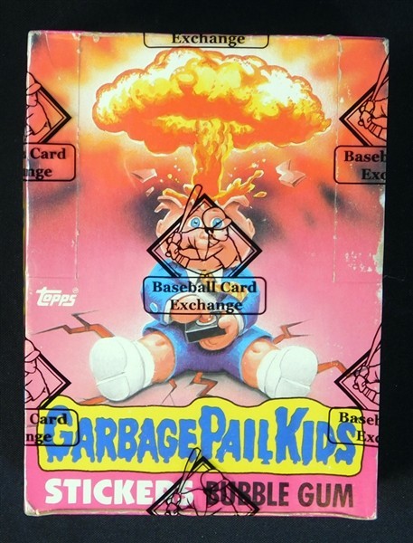 Vintage 1985 Garbage Pail Kids Original 1st Series 48 Wax Pack Box GPK OS1 BBCE Vintage 1985 Garbage Pail Kids Original 1st Series 48 Wax Pack Box GPK OS1 BBCE