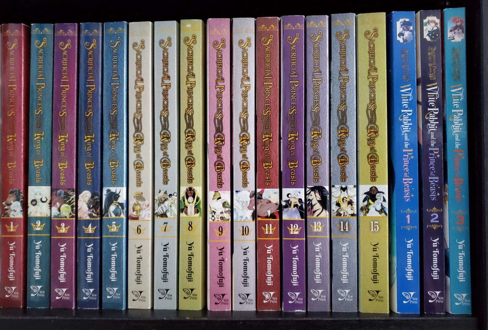 Sacrificial Princess & King of Beasts Vol 1-15 Complete English Manga + Heir 1-3 Sacrificial Princess & King of Beasts Vol 1-15 Complete English Manga + Heir 1-3