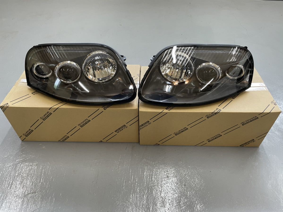 Toyota Genuine JZA80 Supra Headlight Lens Set L&R Late Model New