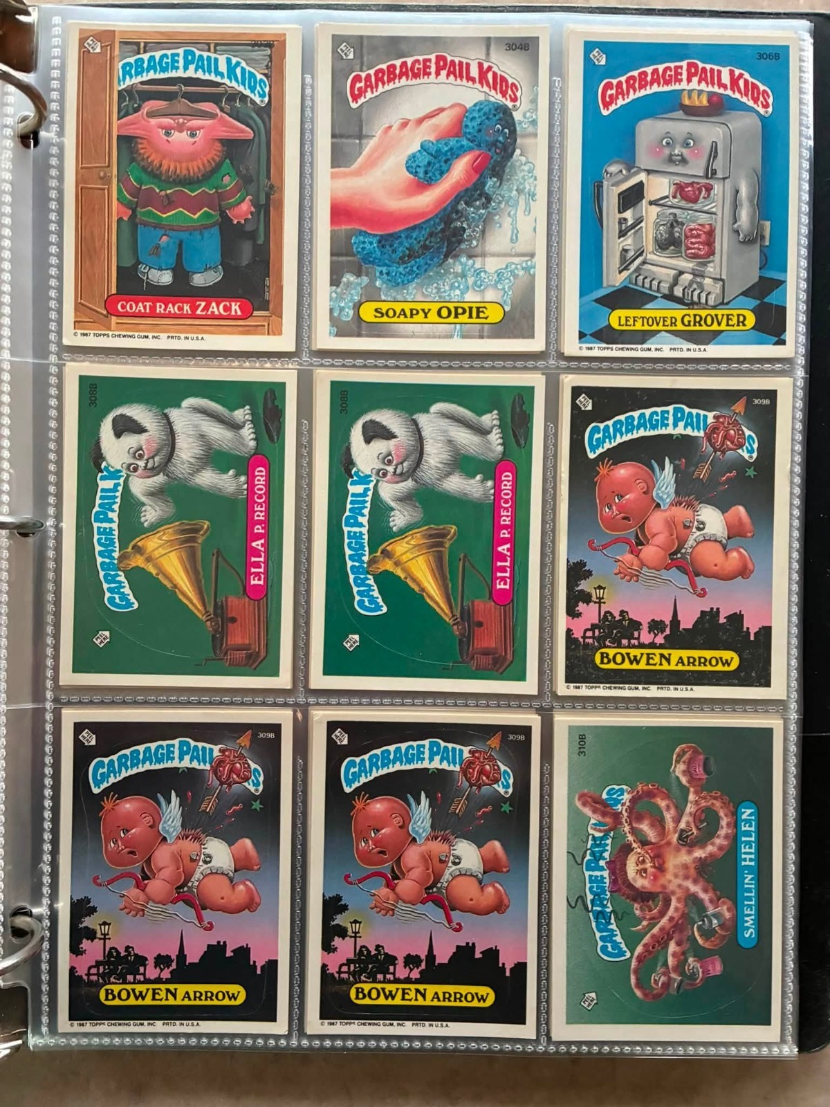 Vintage Garbage Pail Kids Card Collection – 282 Cards – Excellent Condition