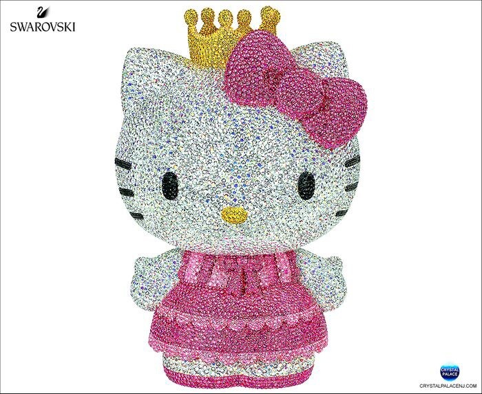 Swarovski 2018 Hello Kitty Princess Myriad LE #4 of 150 Retired & NMIB #5301579 Swarovski 2018 Hello Kitty Princess Myriad LE #4 of 150 Retired & NMIB #5301579