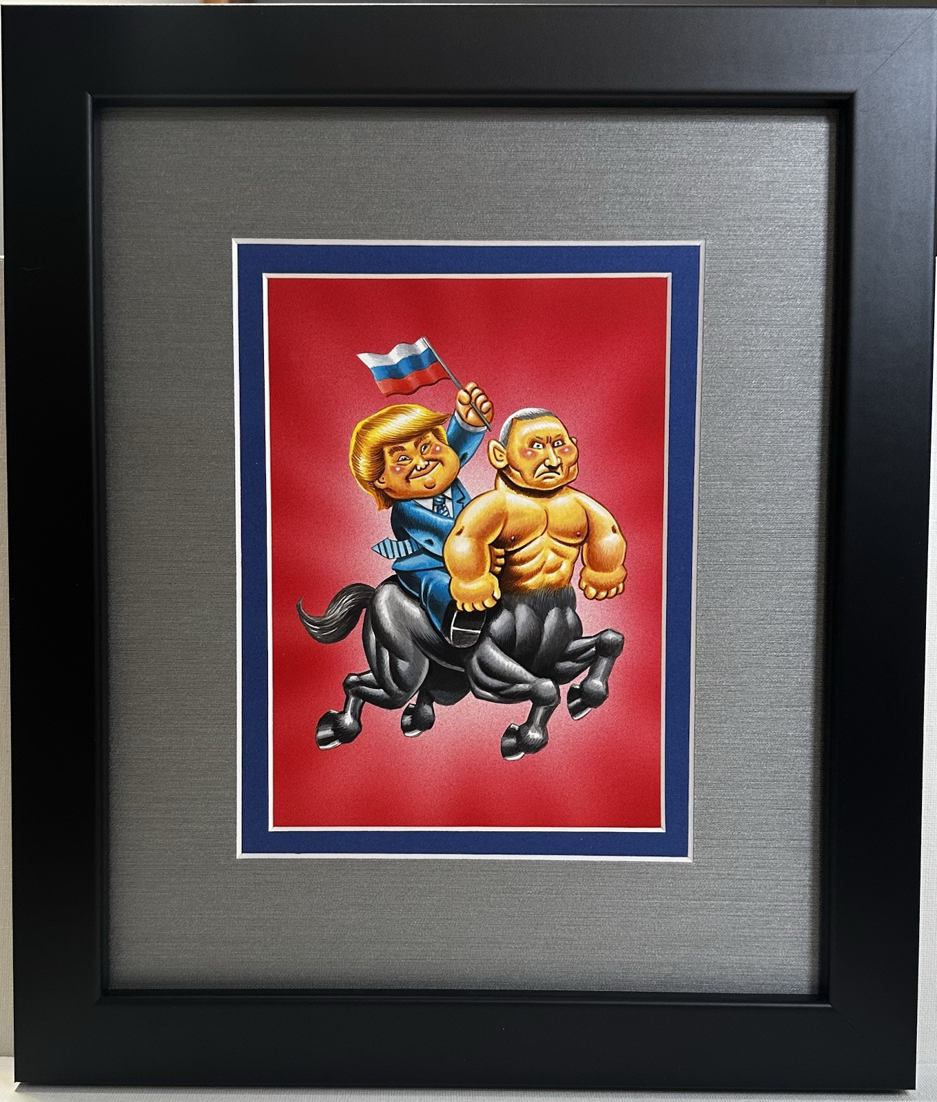 GARBAGE PAIL KIDS Final Art For Online Set Artist Jeff Bezos 2019 Was The Worst