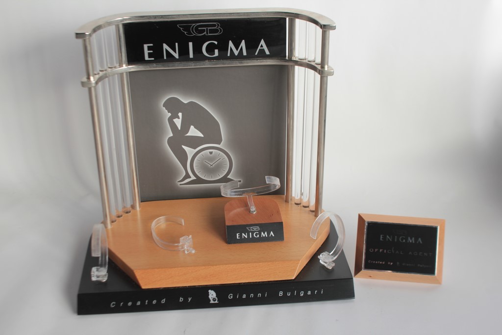 ENIGMA by Gianni Bulgari Watch Display Showcase Display (60880) ENIGMA by Gianni Bulgari Watch Display Showcase Display (60880)