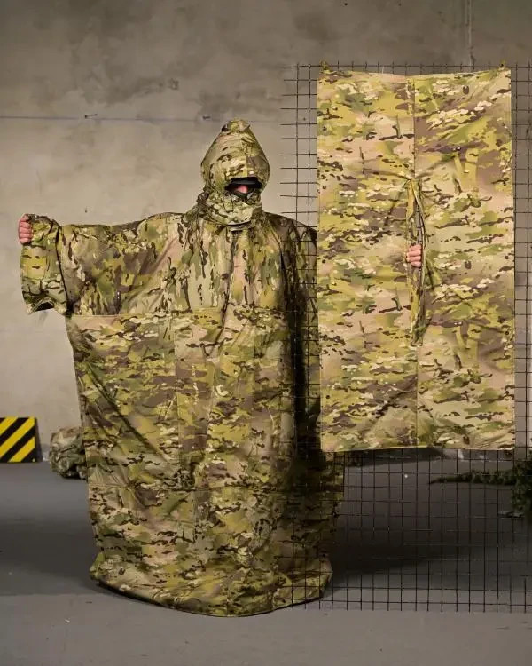 anti-thermal Tactical military certified raincoat poncho mask robe Multicam πΊπ¦ anti-thermal Tactical military certified raincoat poncho mask robe Multicam πΊπ¦