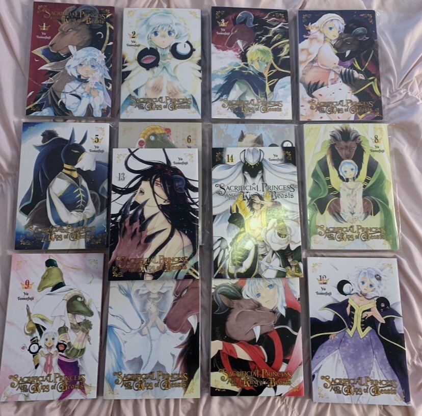 Sacrificial Princess And The King of Beasts Manga English Volumes 1-14