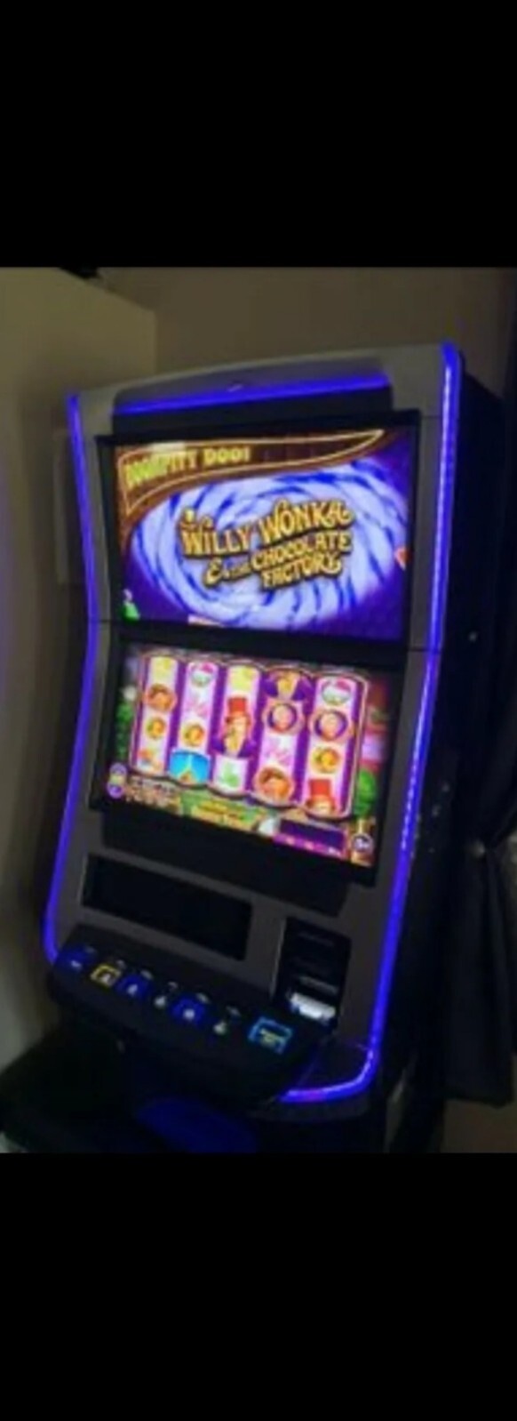 WILLY WONKA STAND ALONE WMS Game BB3 CPU BLADE Slot Machine Williams BLUEBIRD 3
