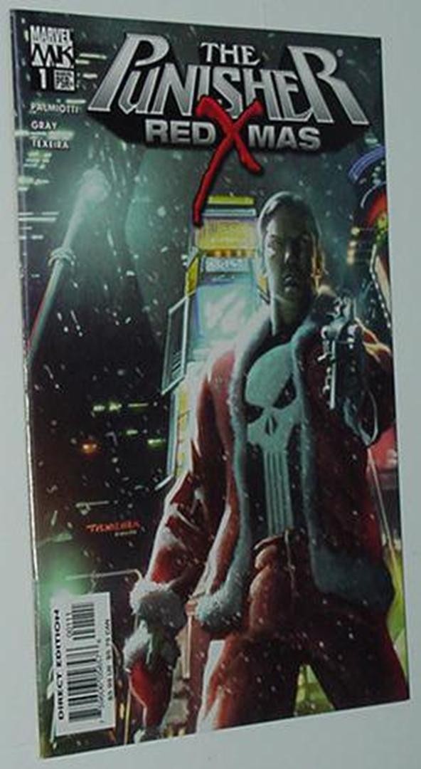 Punisher Red X-Mas 1 NM Texiera Cover Christmas Suspira MCU TV Series Punisher Red X-Mas 1 NM Texiera Cover Christmas Suspira MCU TV Series