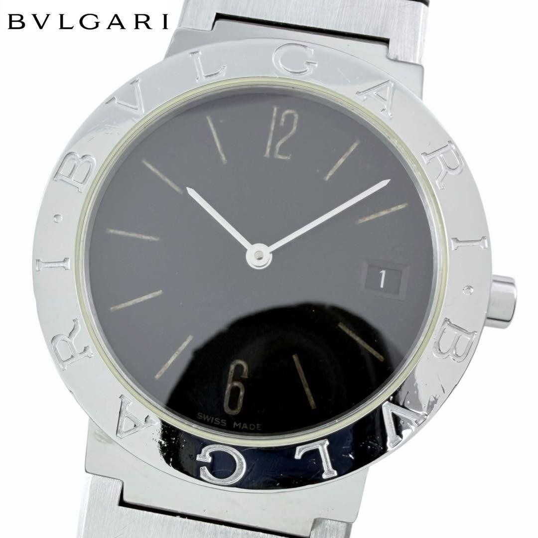 Bulgari BB33SS Quartz Watch 33mm Stainless Steel Unisex Authentic Bulgari BB33SS Quartz Watch 33mm Stainless Steel Unisex Authentic