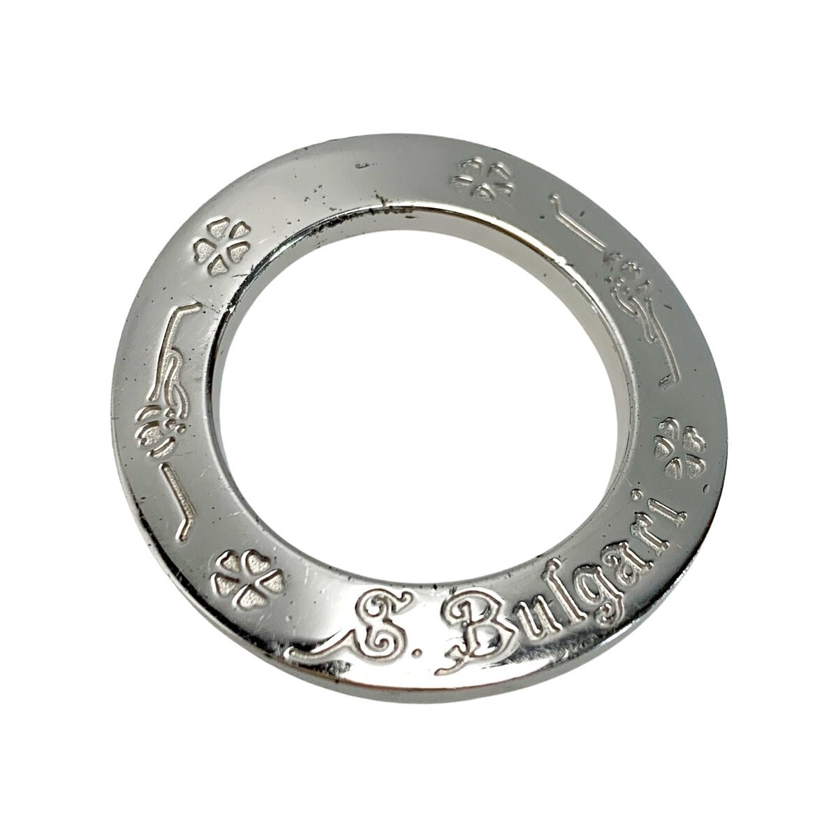 BVLGARI Bulgari pendant top choker necklace silver ring with bag BVLGARI Bulgari pendant top choker necklace silver ring with bag