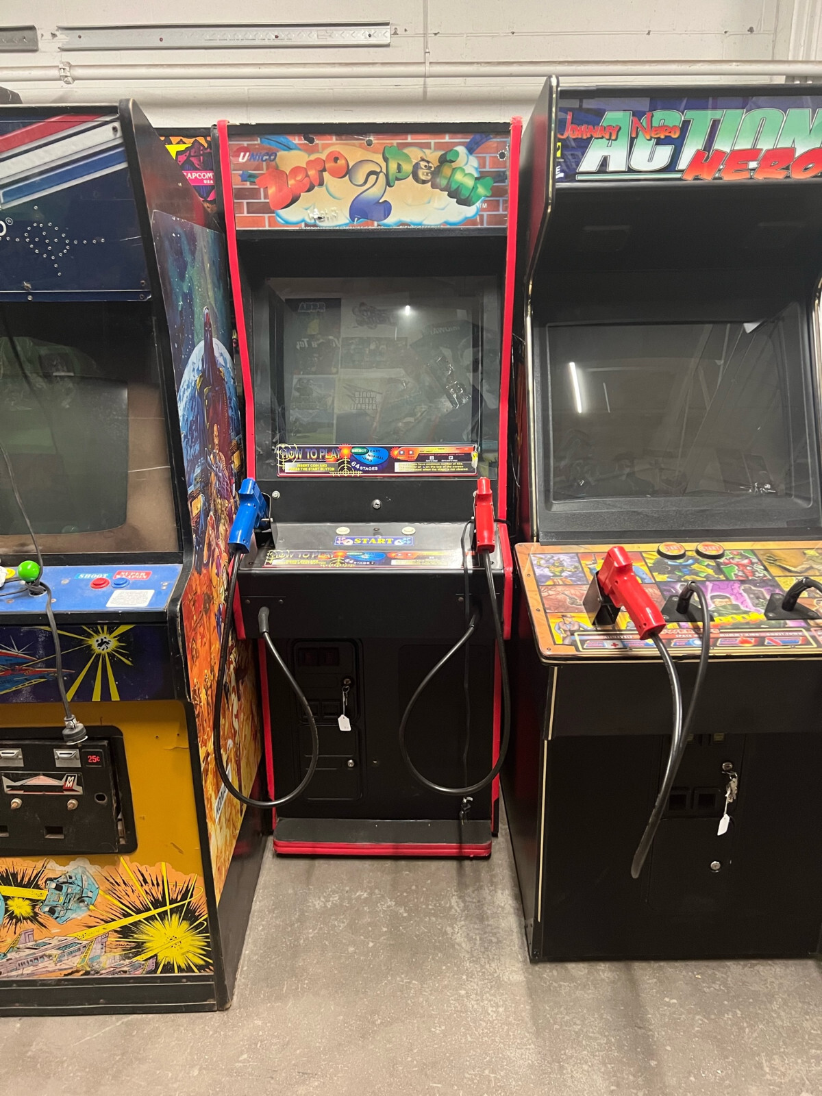 ZERO POINT 2 ARCADE MACHINE by UNICO 1999 (Excellent Condition) *RARE* ZERO POINT 2 ARCADE MACHINE by UNICO 1999 (Excellent Condition) *RARE*