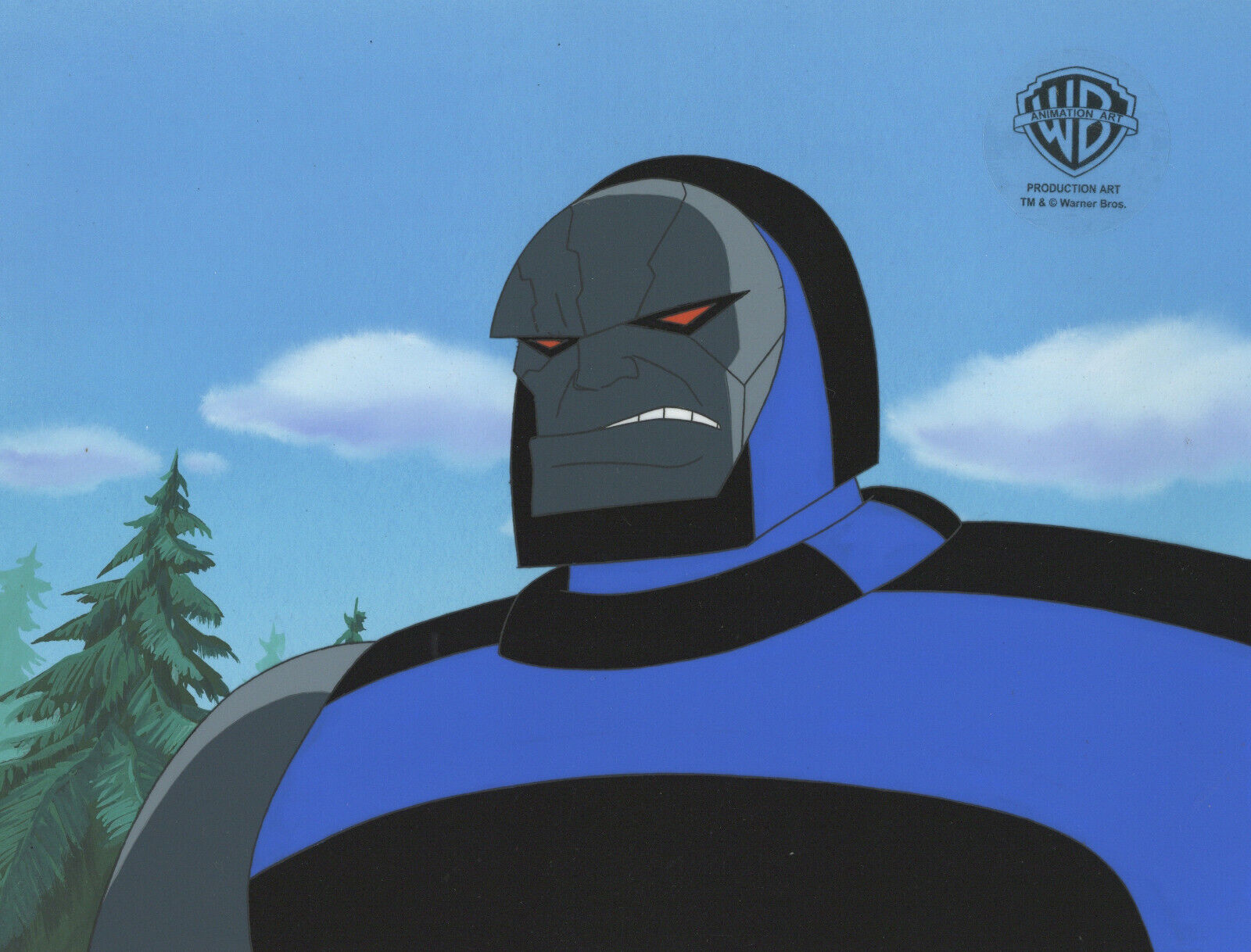 WB-Superman Animated Series Original Production Cel/OBG-Darkseid-Father's Day