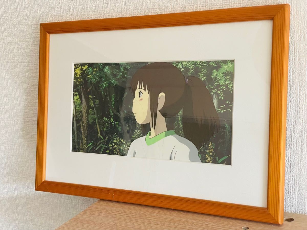Spirited Away Studio Ghibli Museum Limited Anime Production Cel Cell ART Frame B Spirited Away Studio Ghibli Museum Limited Anime Production Cel Cell ART Frame B