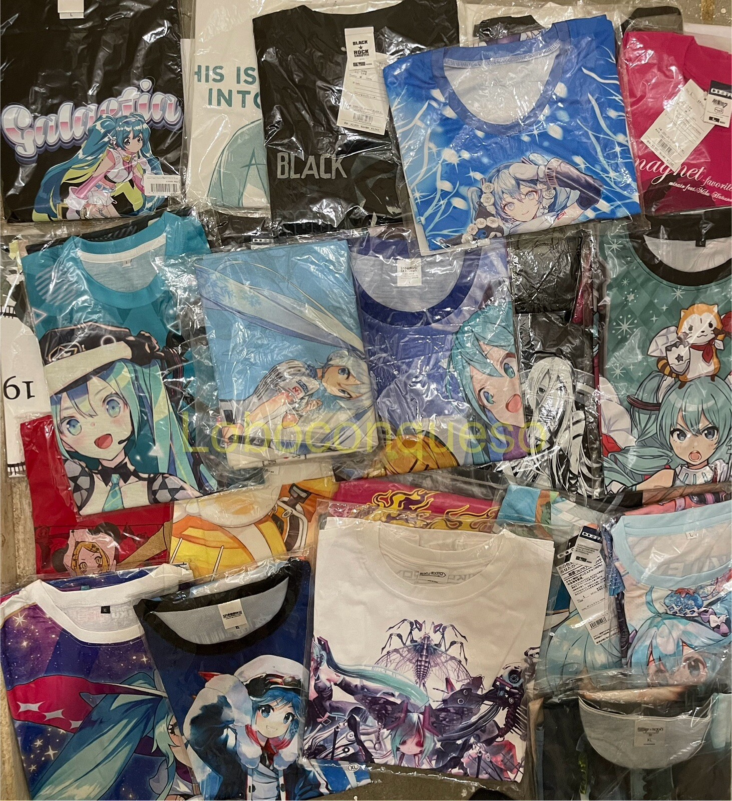 Hatsune Miku Vocaloid Shirt Collection Majority Large Read Description 27 Shirts Hatsune Miku Vocaloid Shirt Collection Majority Large Read Description 27 Shirts