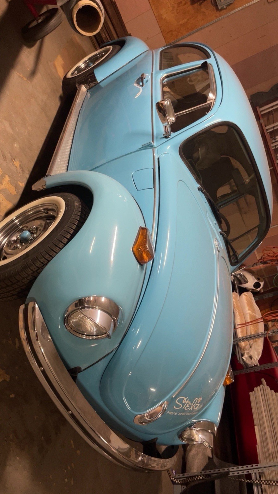 Blue 1971 Volts Wagon Super Beetle Manual Only 43 466 Miles. Clean Title Vintage Blue 1971 Volts Wagon Super Beetle Manual Only 43 466 Miles. Clean Title Vintage