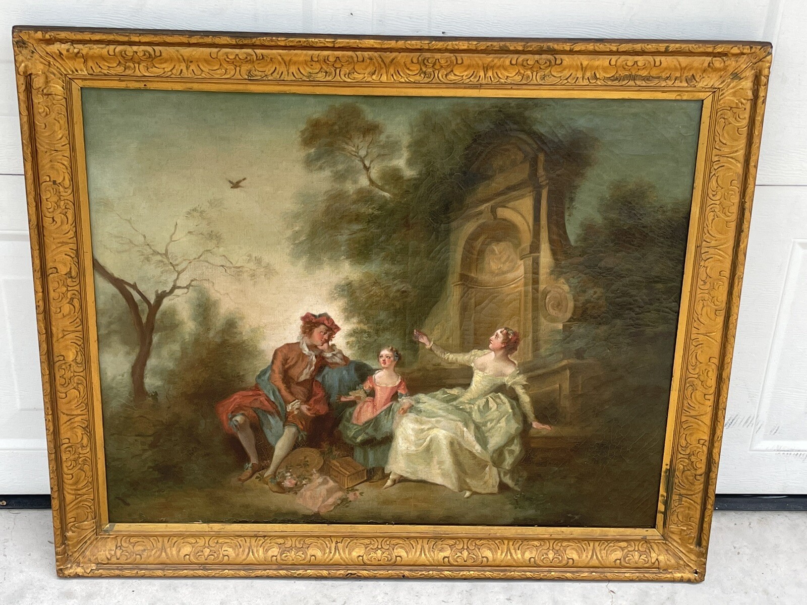 Nicolas Lancret 1690-1743 French L’innocence Oil Painting On Canvas Fresh Estate Nicolas Lancret 1690-1743 French L’innocence Oil Painting On Canvas Fresh Estate