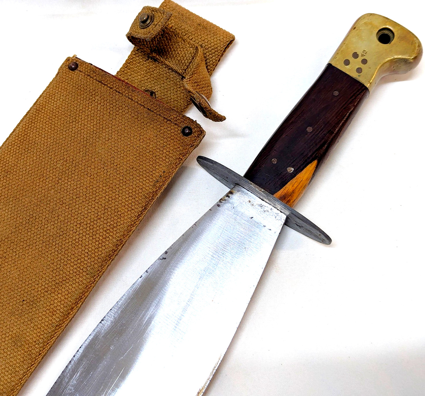 Rare WW2 British smatchet fighting knife & sheath-part 1990’s Australian hoard Rare WW2 British smatchet fighting knife & sheath-part 1990’s Australian hoard