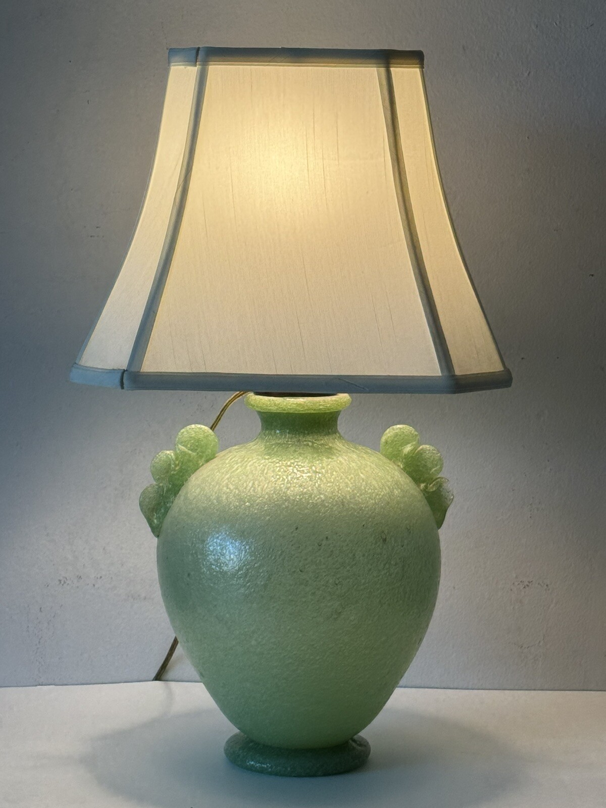 NAPOLEONE MARTINUZZI ANTIQUE ITALIAN PULEGOSO MURANO GLASS LAMP MODERN ART DECO NAPOLEONE MARTINUZZI ANTIQUE ITALIAN PULEGOSO MURANO GLASS LAMP MODERN ART DECO