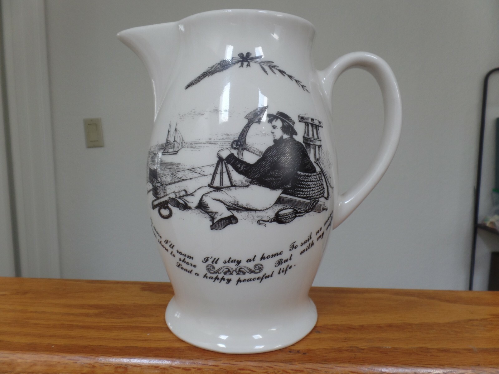 COMMODORE PERRY LIVERPOOL PITCHER ULTRA RARE